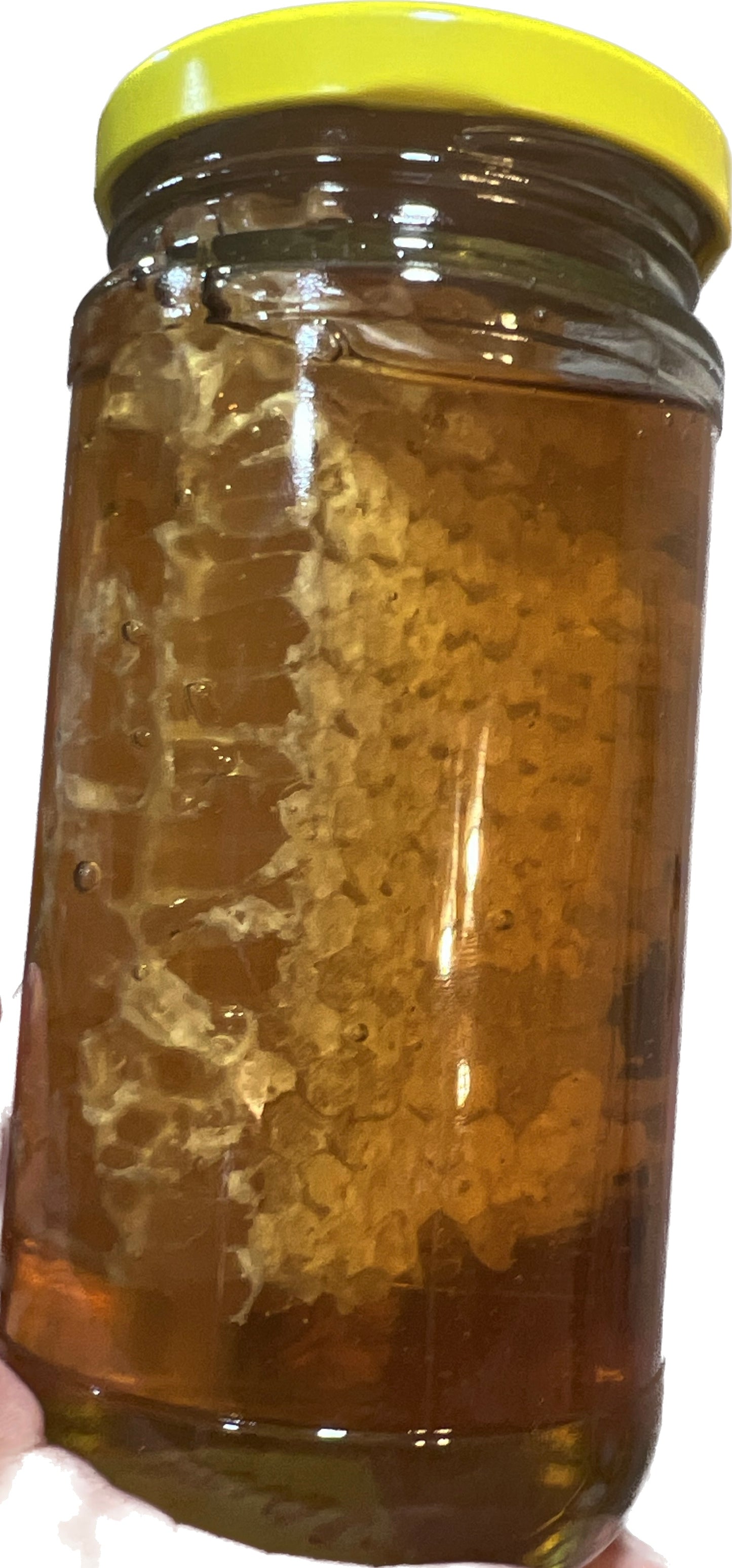 Honeycomb jar w/ Honey